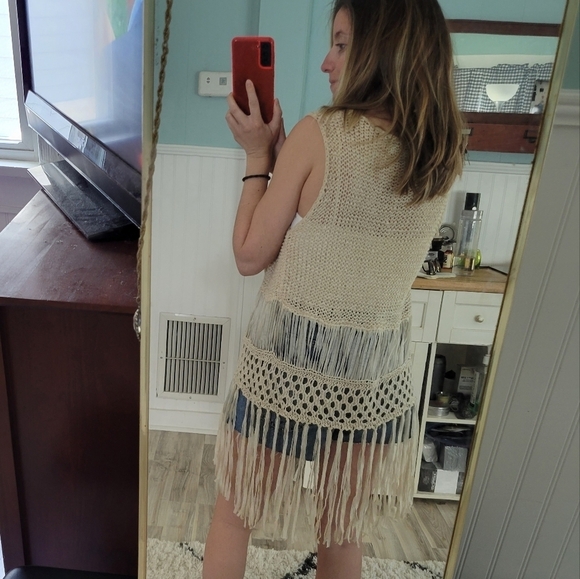 Forever 21 Boho crochet cardi - Picture 4 of 5